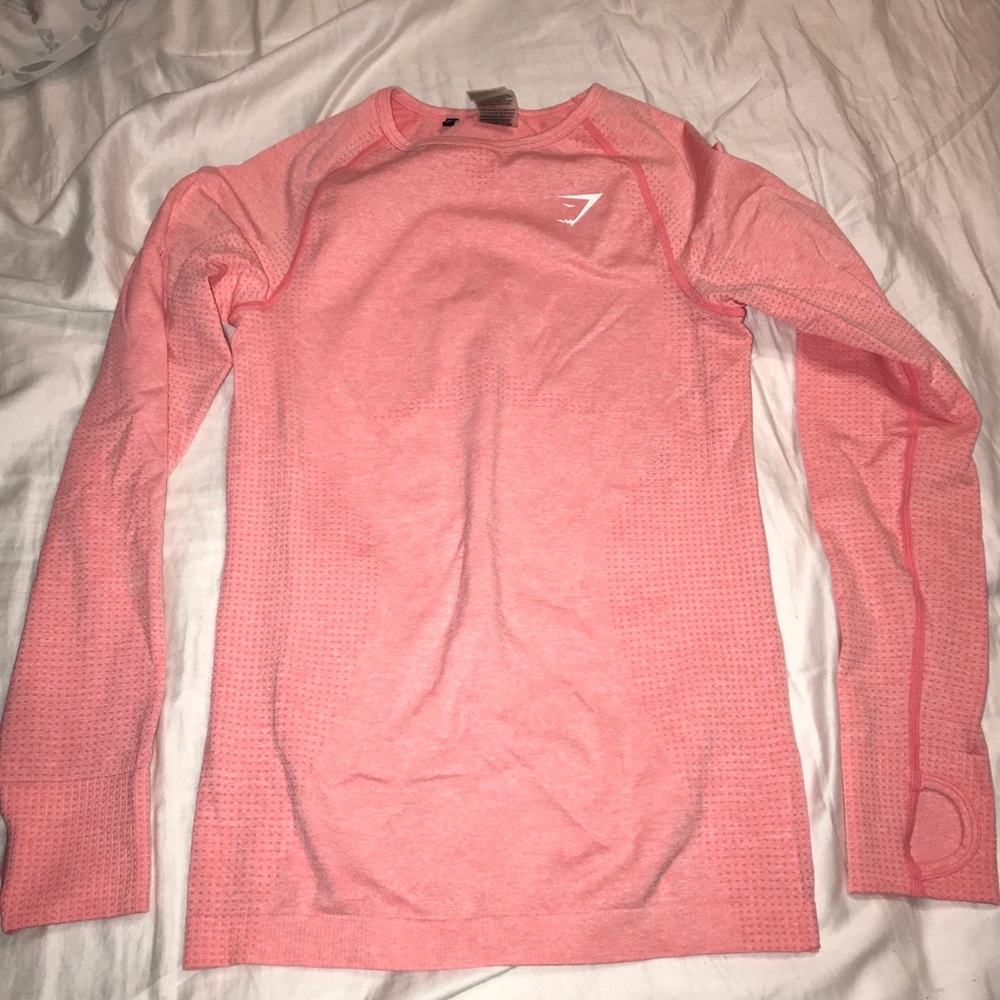 Gymshark seamless long sleeve top